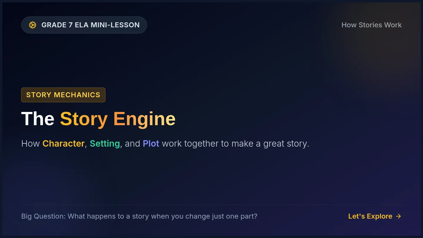 Story Engine Slides