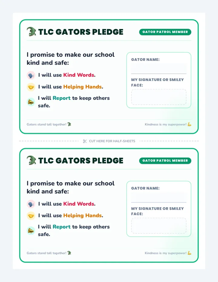Respect Patrol Pledge
