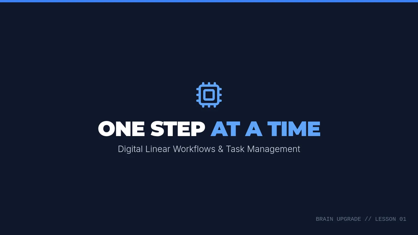 One Step Slides