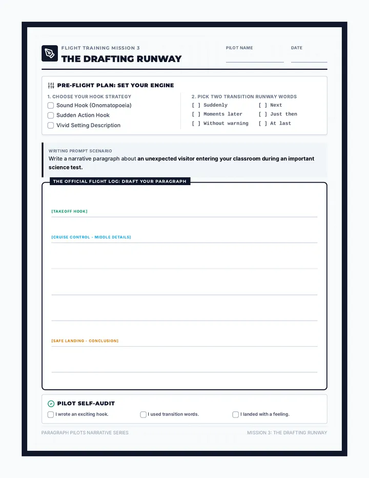 Drafting Runway Worksheet