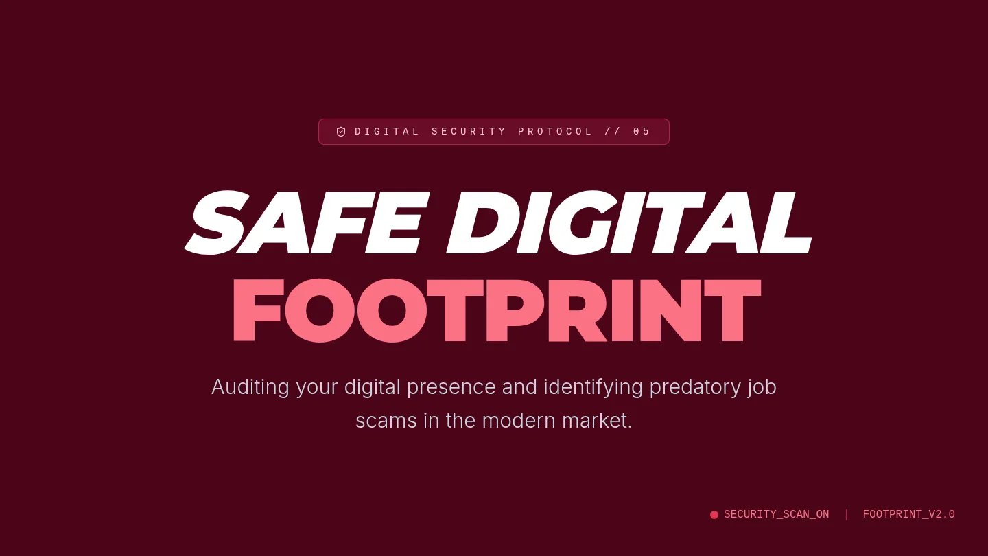 Safe Digital Footprint Slides