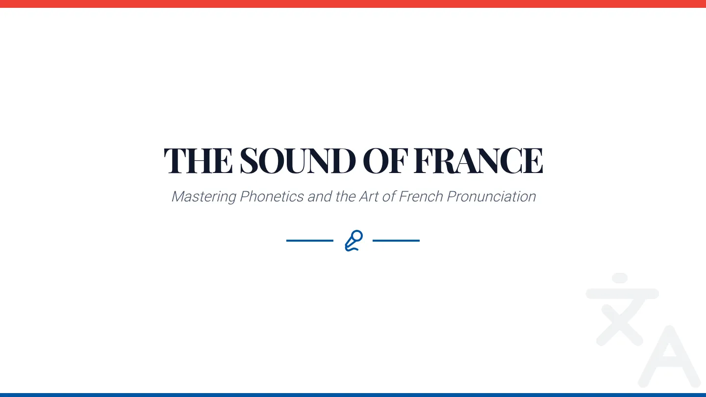 French Sounds Slides