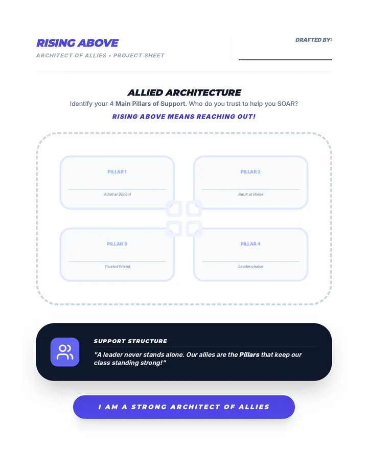Rising Above Architect Activity Sheet