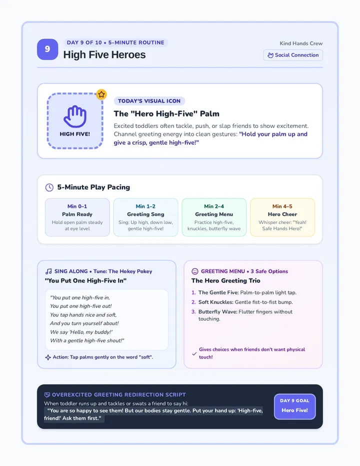 Friendly Greetings Practice Guide