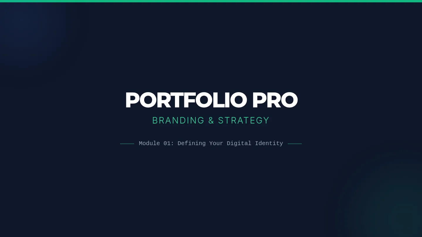 Portfolio Strategy Slides