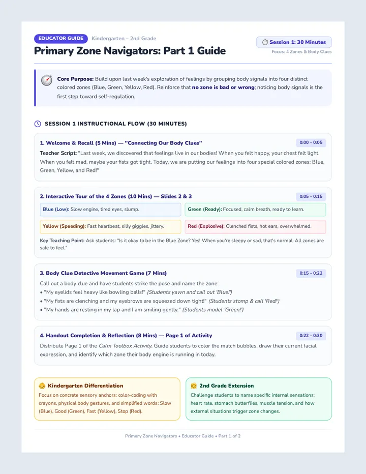 Primary Facilitator Guide