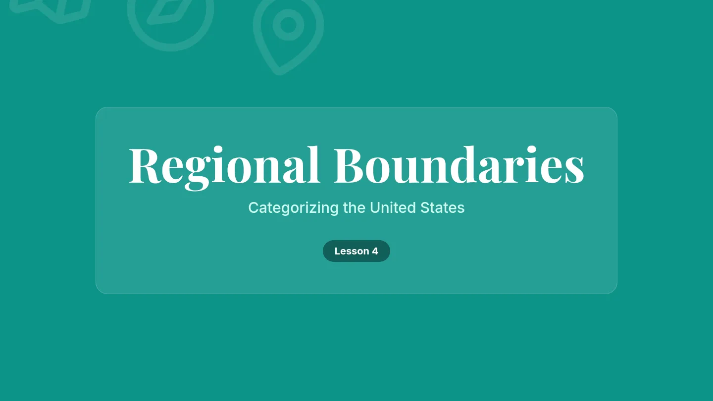 Regional Boundaries Slides
