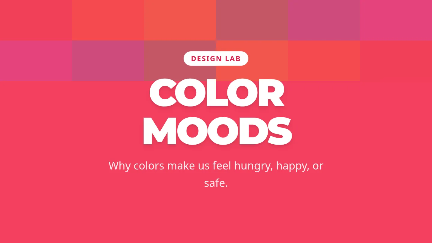 Color Moods Slides