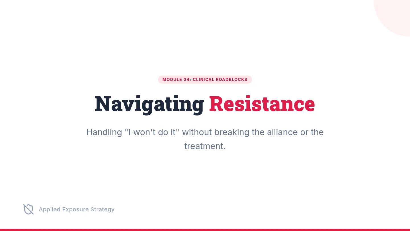 Resistance Roadblocks Slides