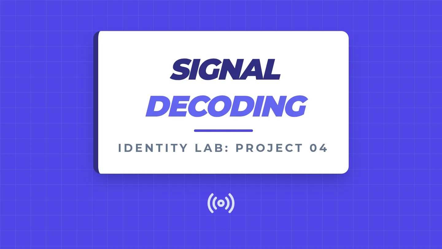 Signal Decoding Slides