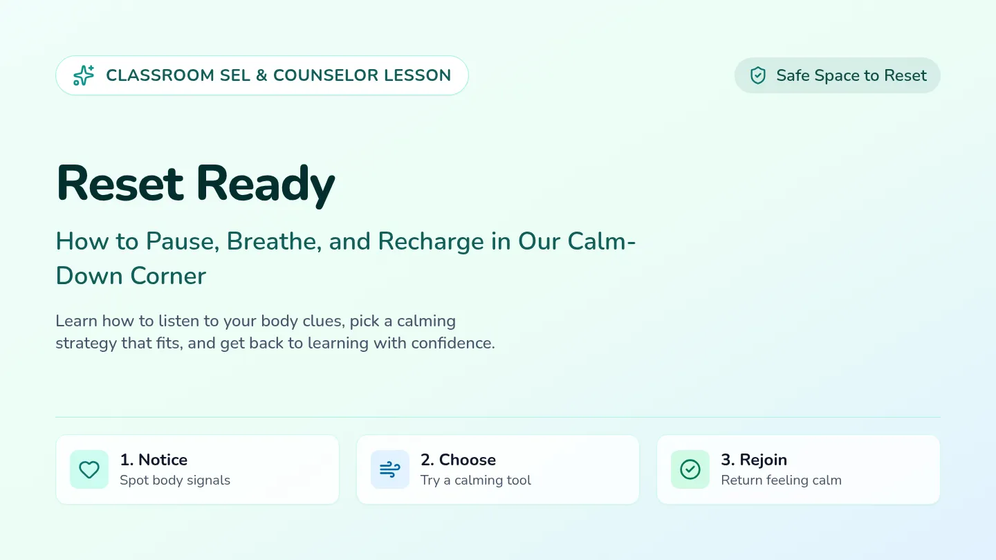 Reset Ready Slides
