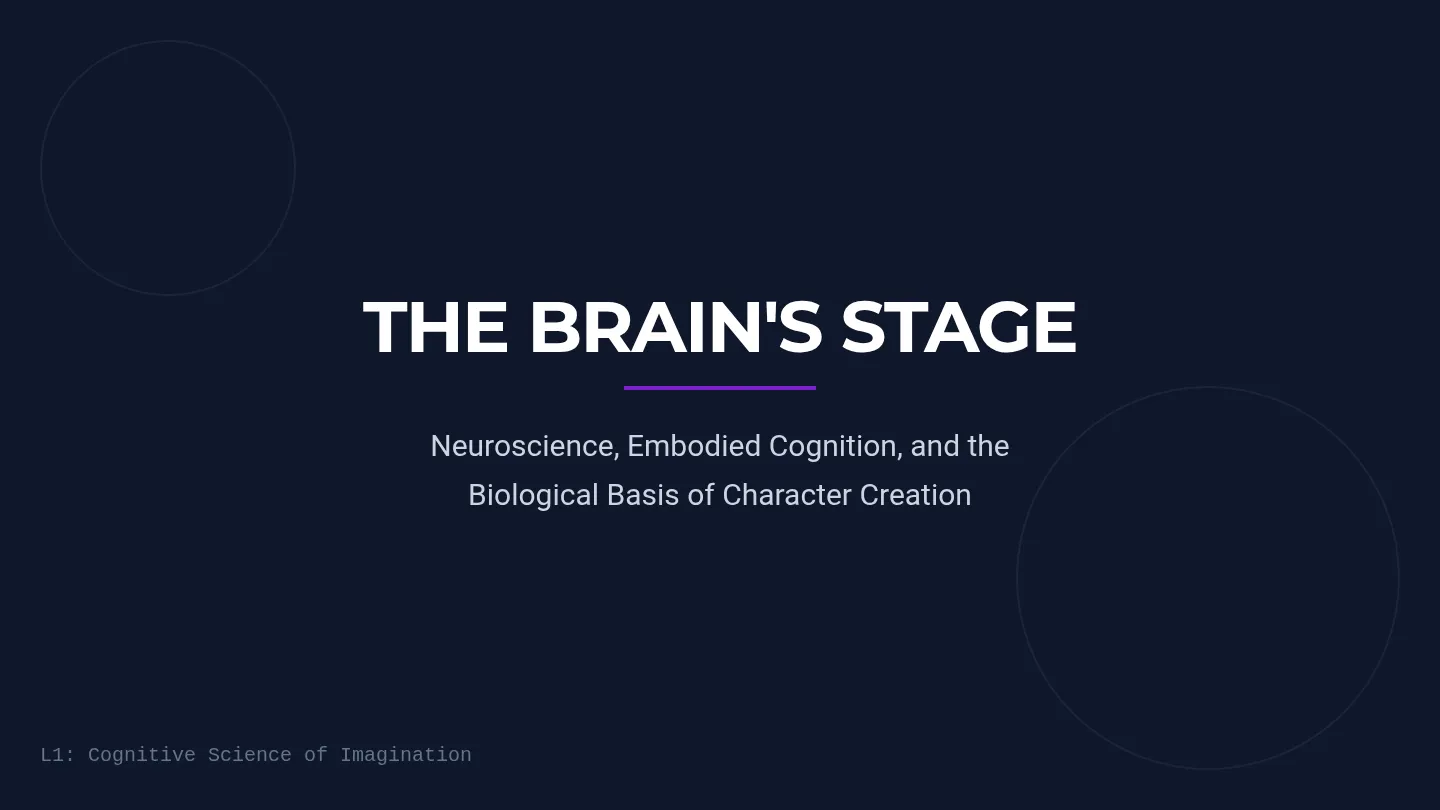 The Brain's Stage Slides