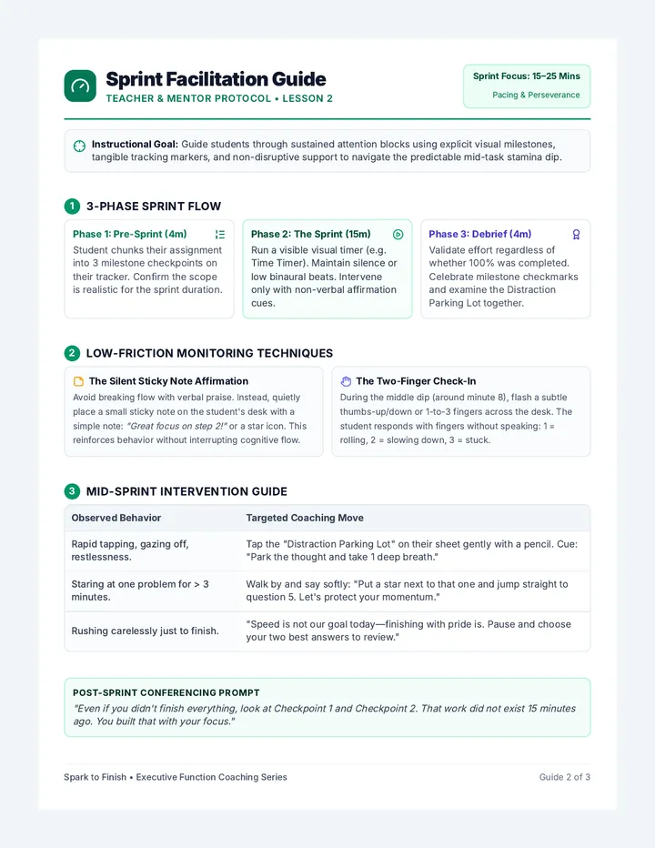 Sprint Facilitation Guide