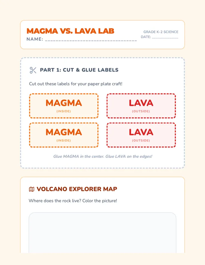 Inside Out Activity Sheet