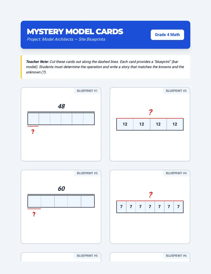 Mystery Model Cards