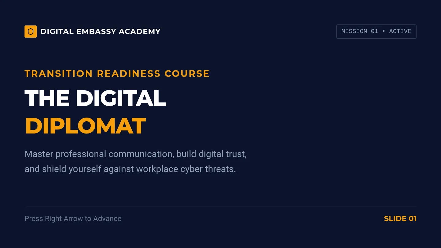 Digital Diplomat Slides