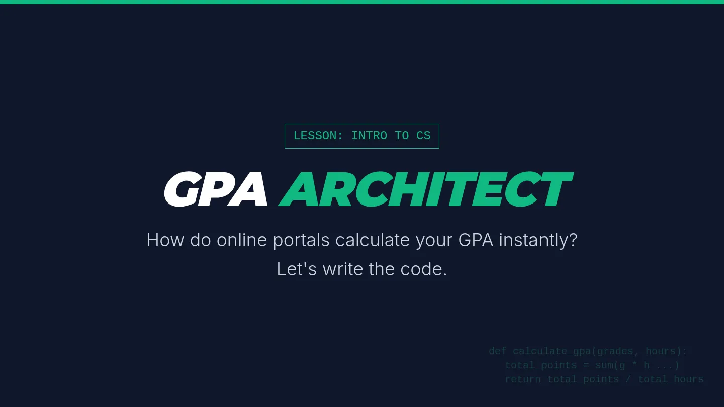 GPA Logic Slides