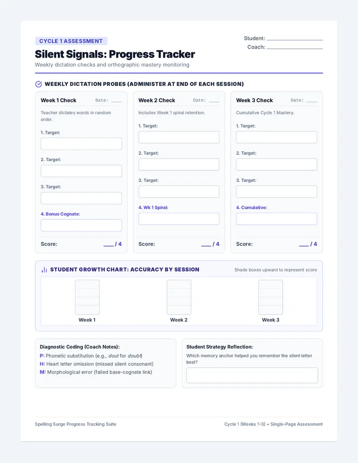 Silent Signals Progress Check