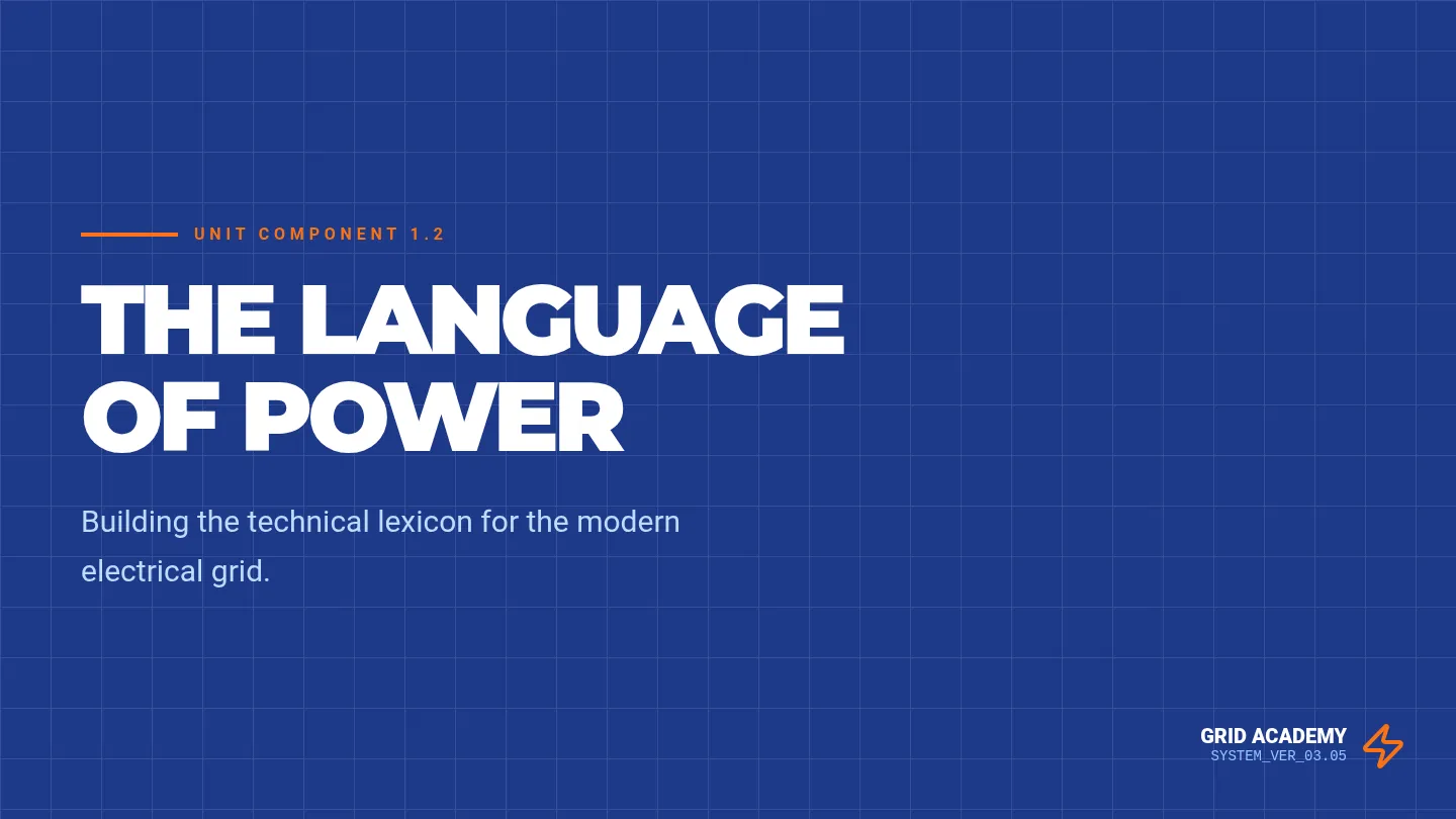 Grid Glossary Slides