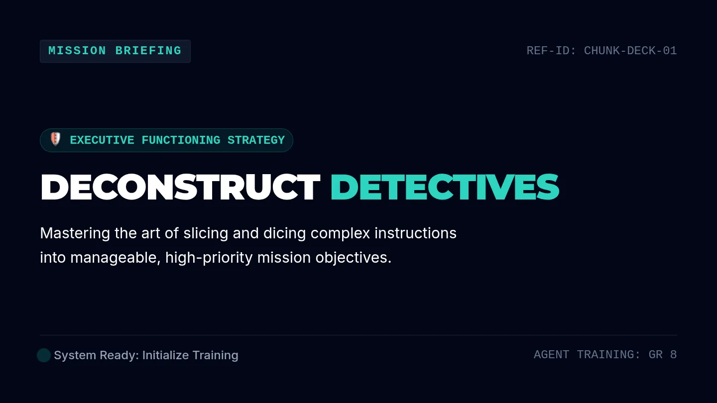 Deconstruct Detectives Slides