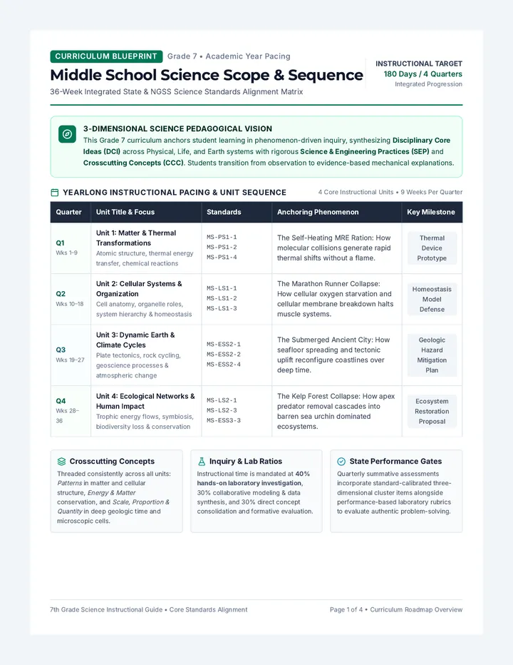 Science Scope Curriculum Guide