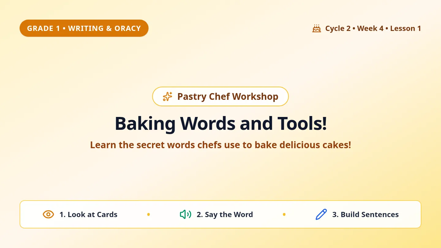 Baking Tools Slides