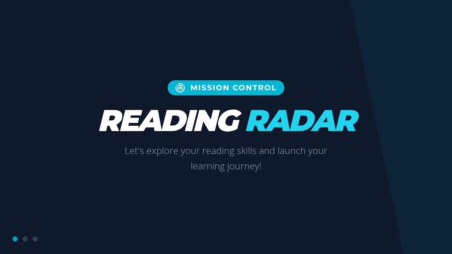Reading Radar Slides