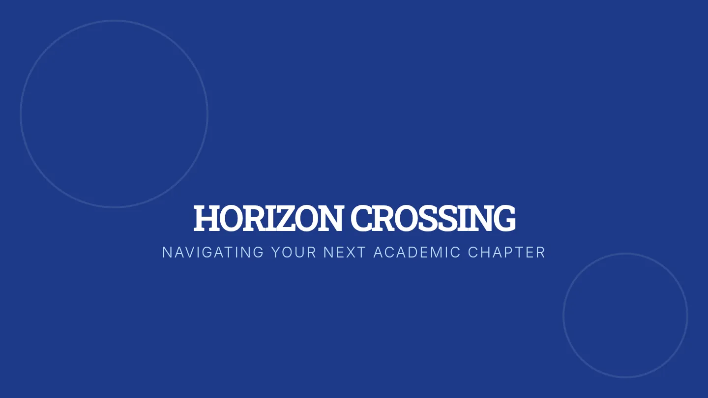 Horizon Crossing Slides