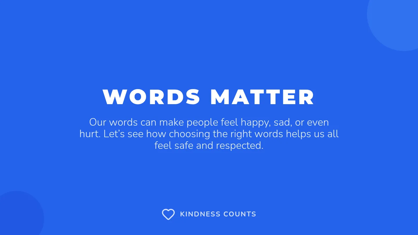 Respectful Language Slides