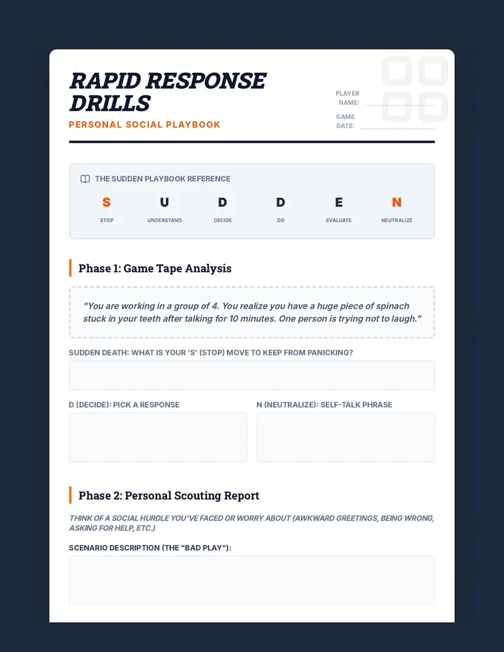 Rapid Response Activity Worksheet
