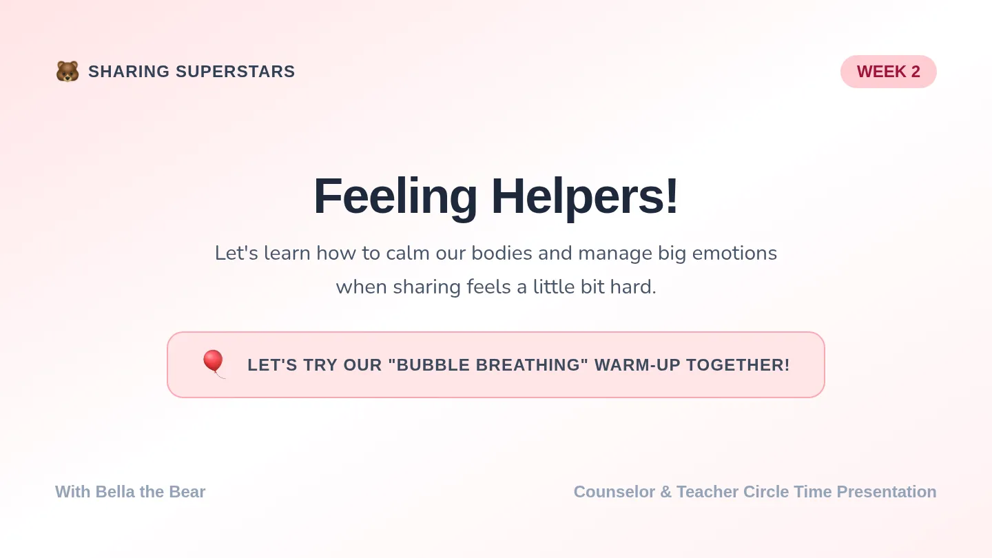 Feeling Helpers Presentation Slides