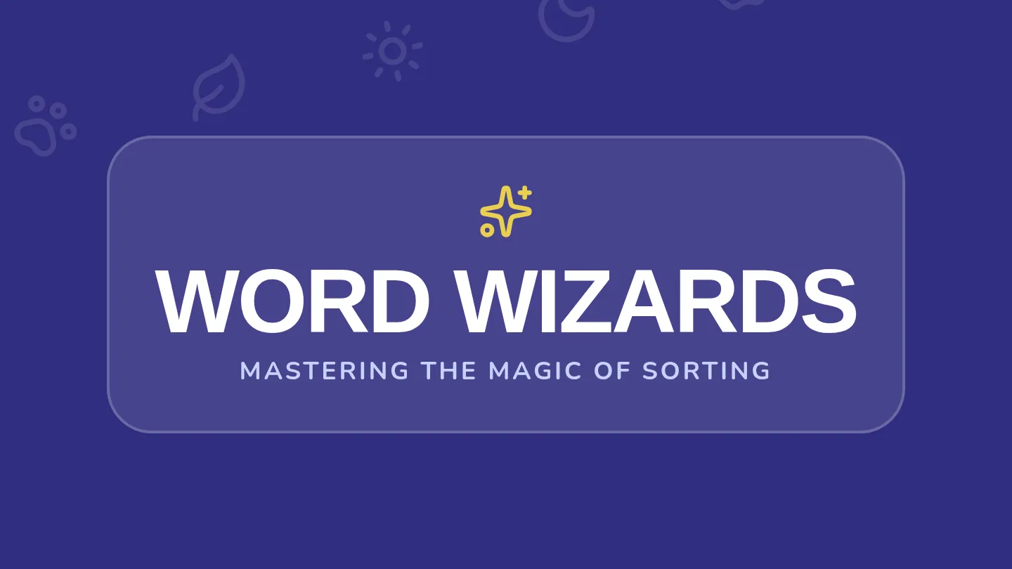 Word Wizard Slides