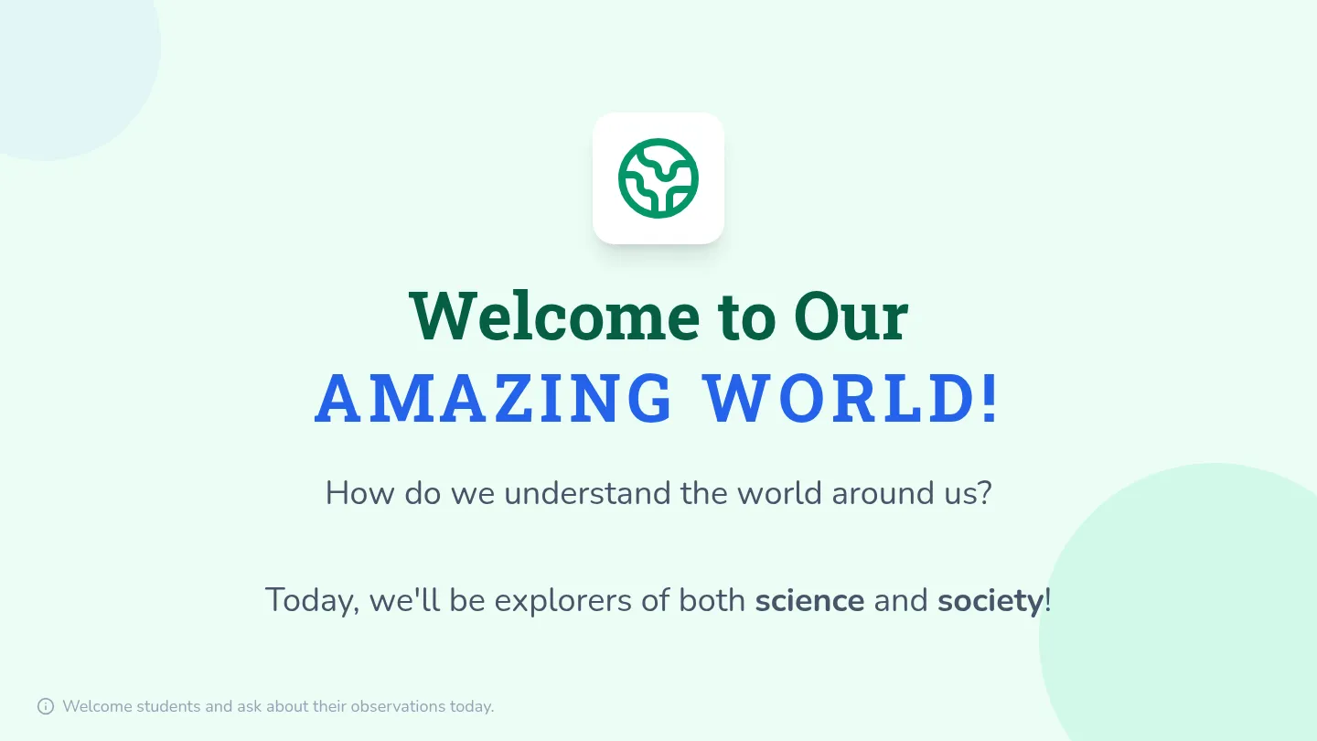 Explorer Slideshow presentation