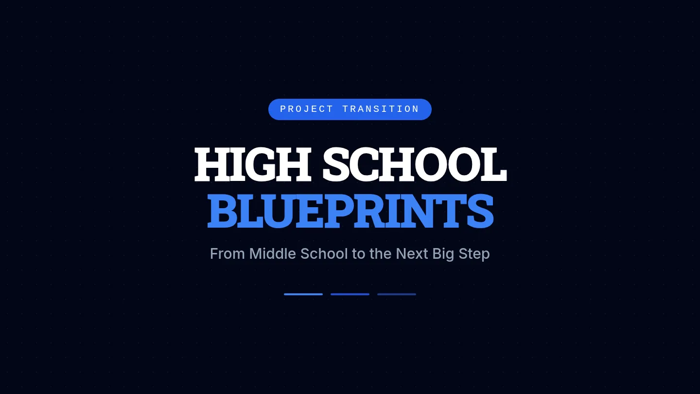 Transition Blueprints Slides