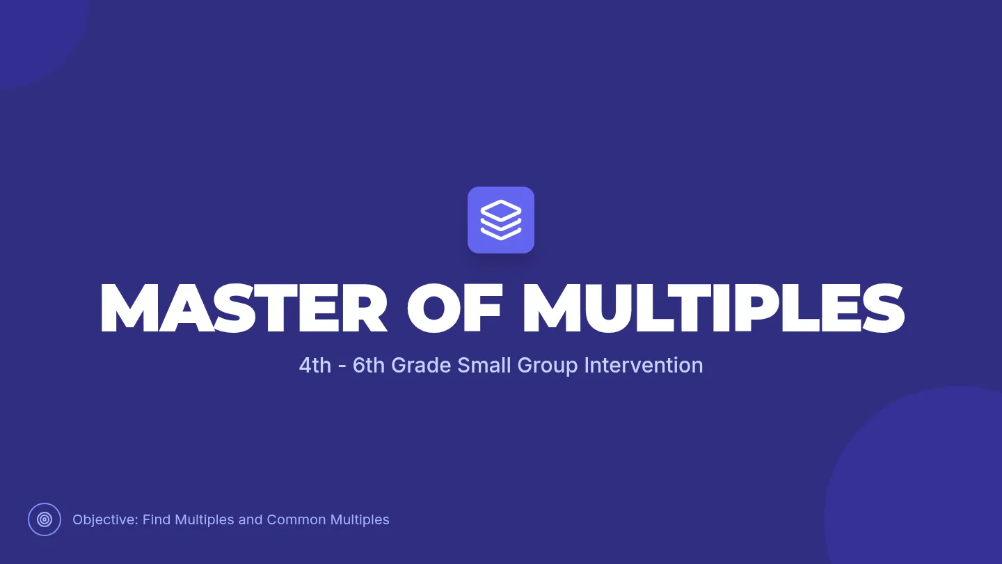 Master of Multiples Slides