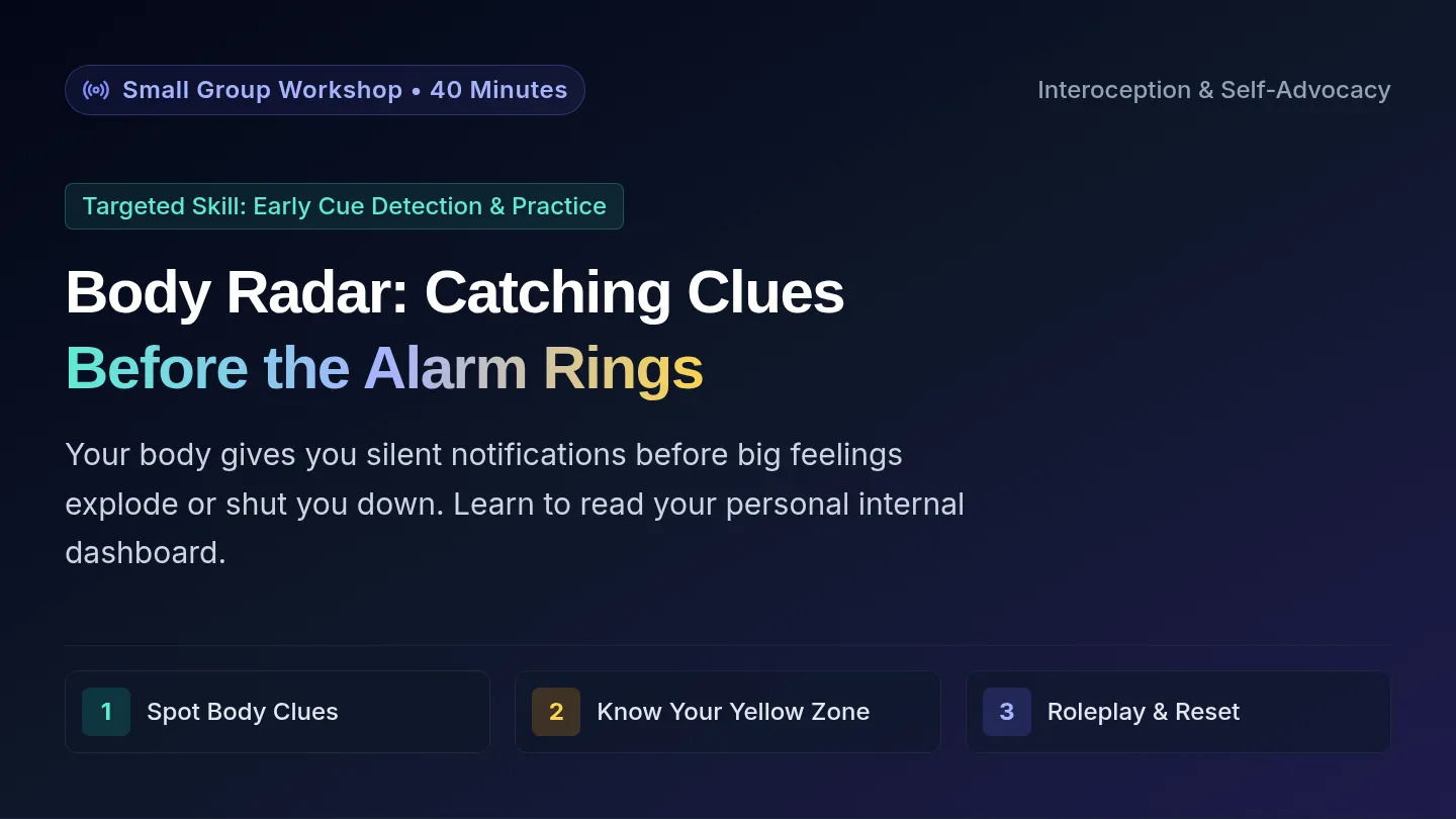 Body Radar Slides