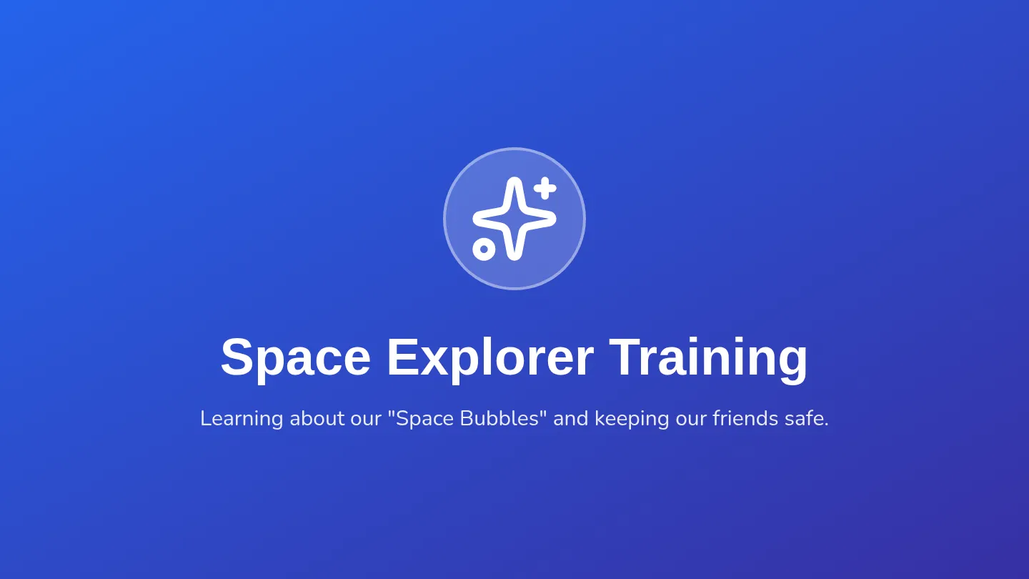 Space Bubble Slides