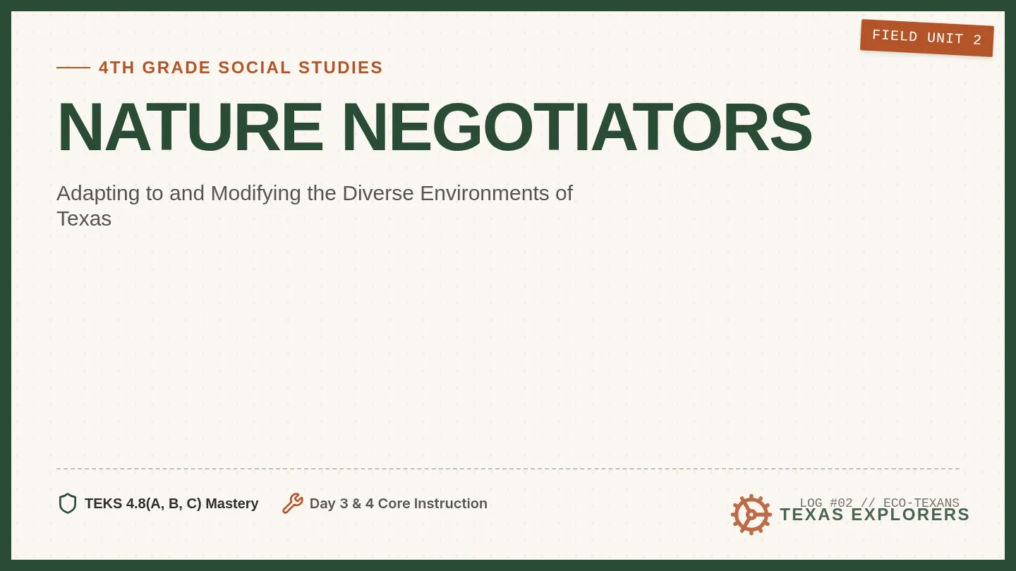 Nature Negotiators Slides