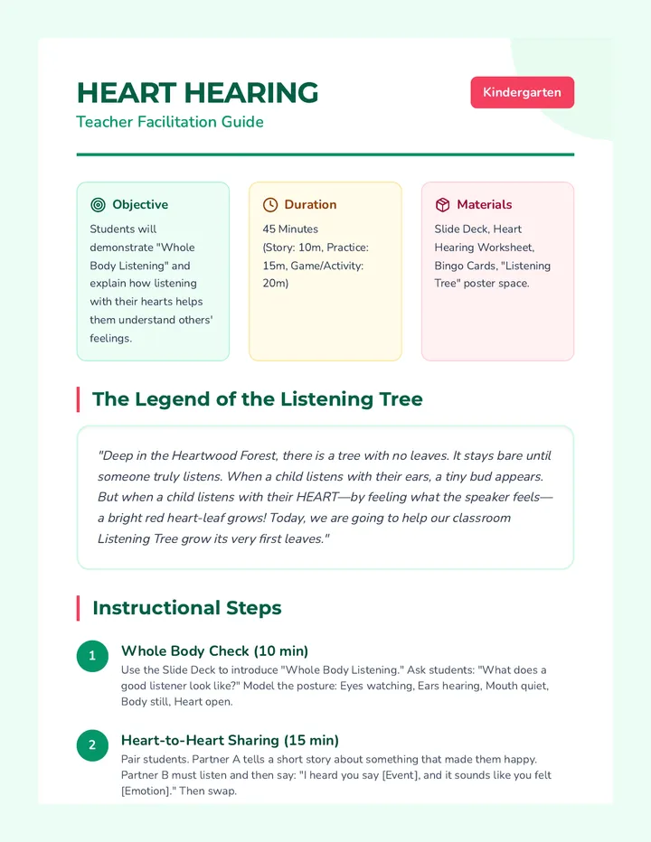 Heart Hearing Guide