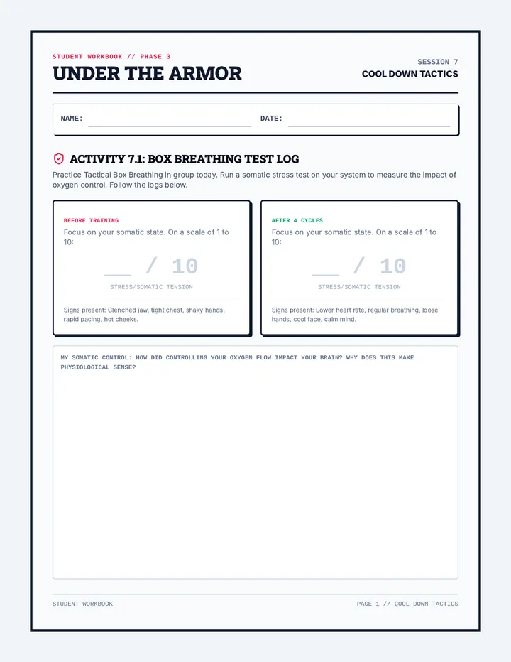 Phase Three Student Workbook