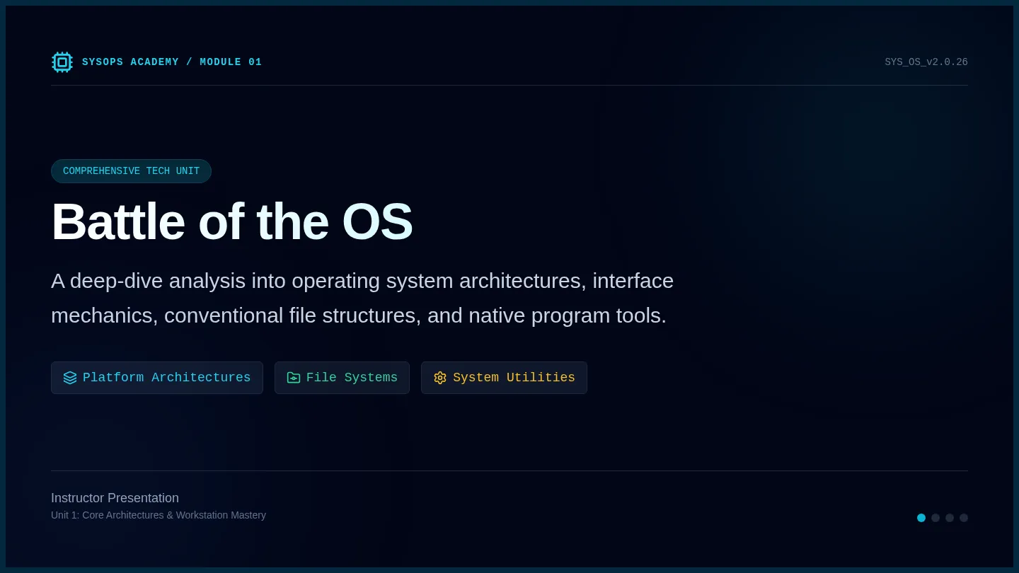 OS Comparison Slides