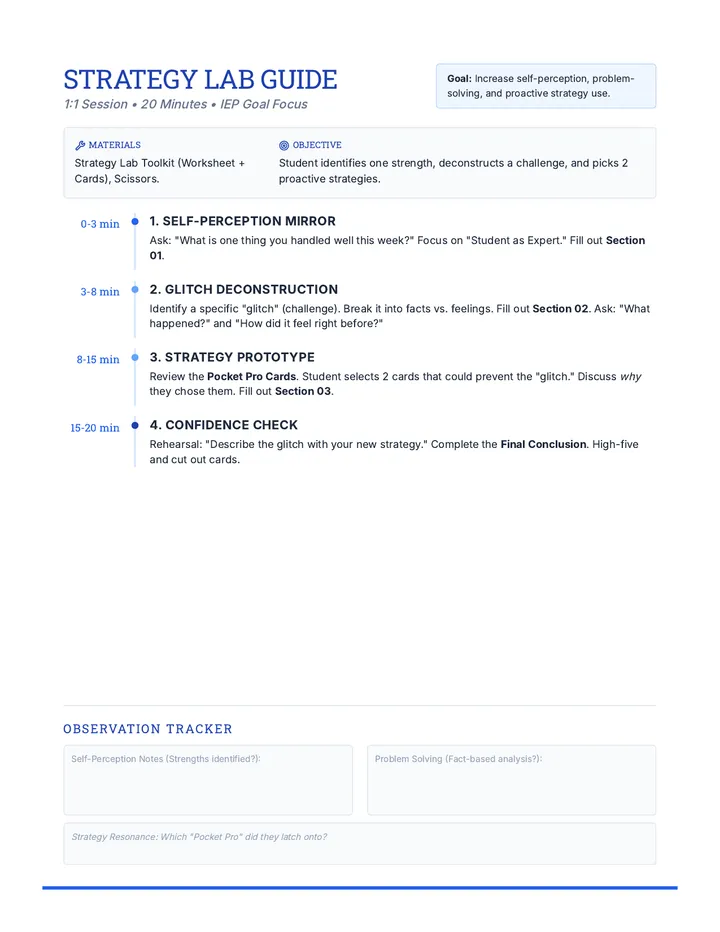Strategy Lab Facilitation Guide