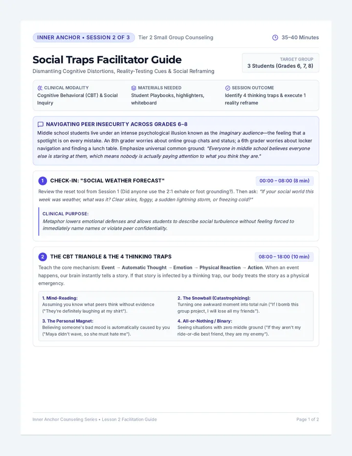 Social Traps Facilitator Guide