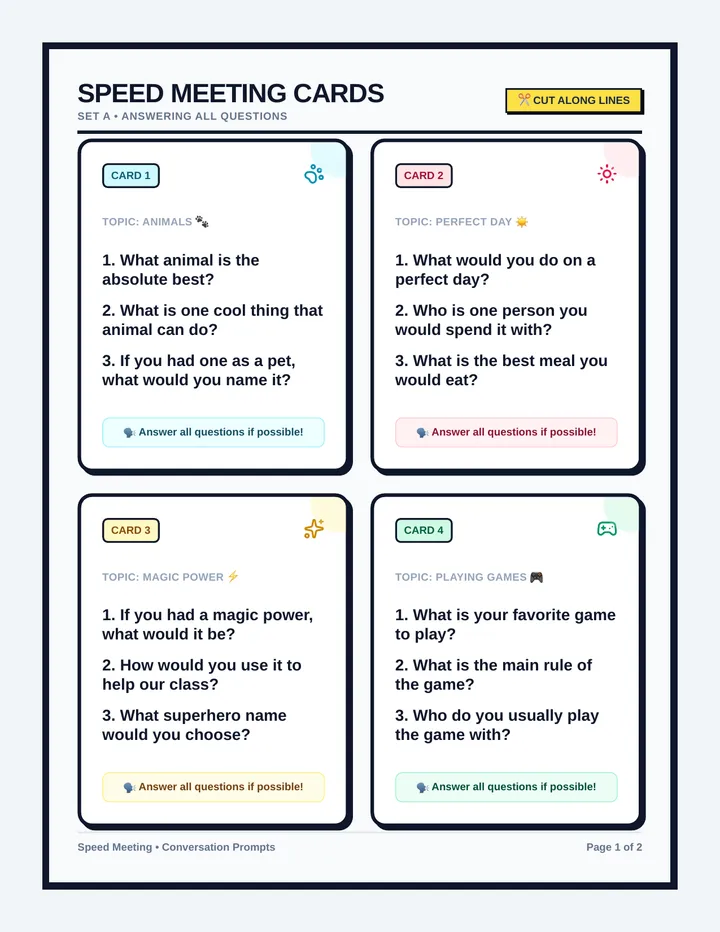 Prompt Cards