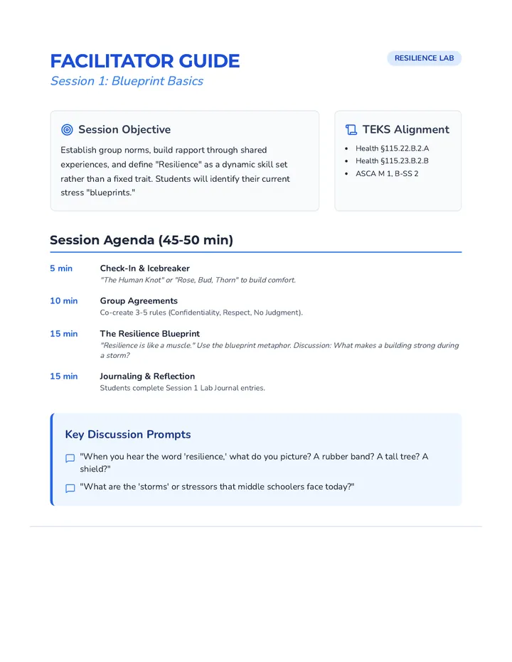 Blueprint Basics Handout