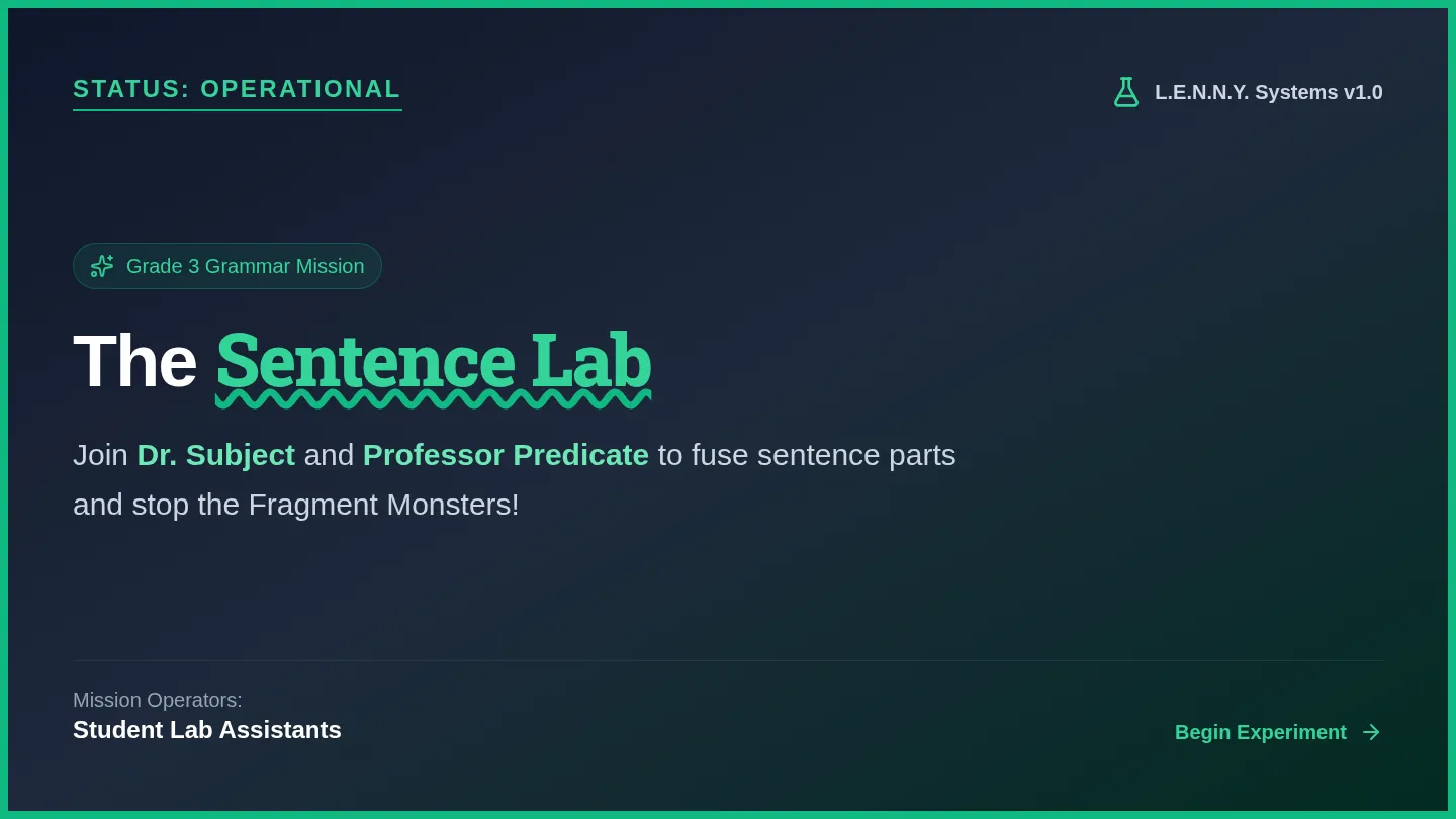 Sentence Lab Slides