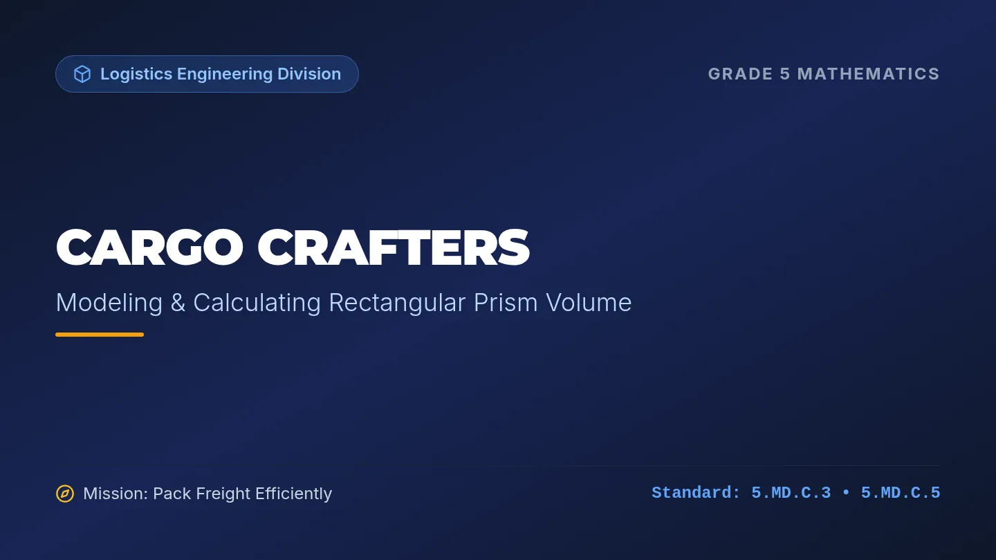 Cargo Crafters Slide Deck