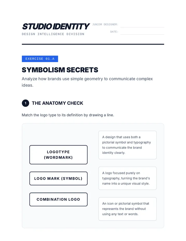 Symbolism Secrets Worksheet