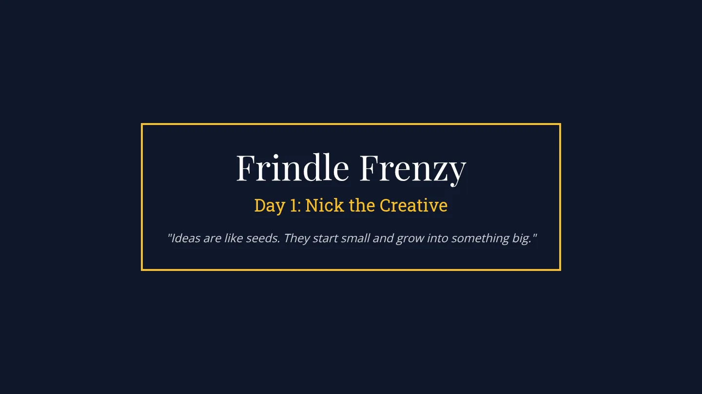 Day 1 Intro Slides