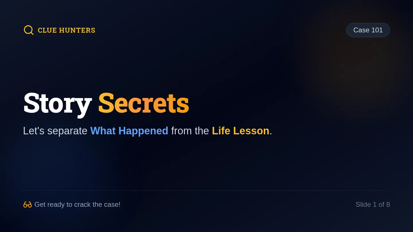Story Secrets Slides